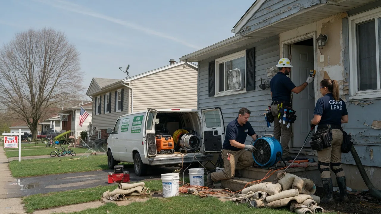 Flood Cleanup in Nauvoo, IL near me