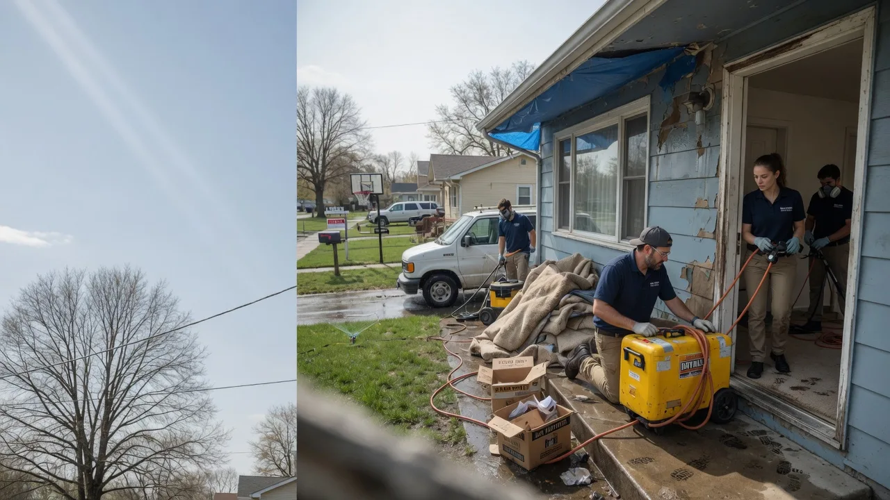 Basement Flood Cleanup in Nauvoo, IL near me